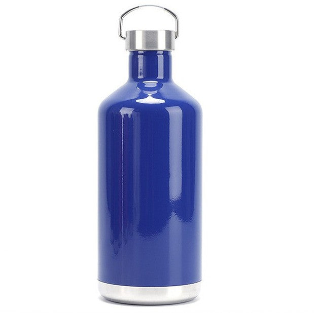 sport bottle with stainless lid and body