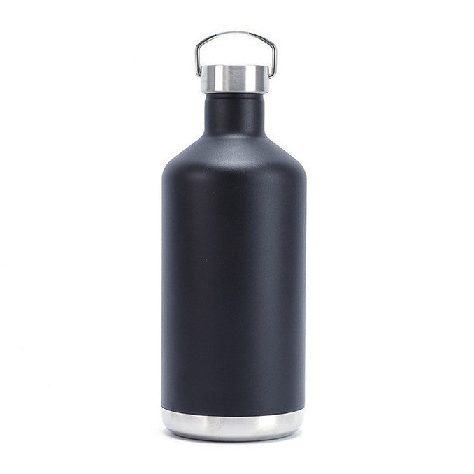 sport bottle with stainless lid and body