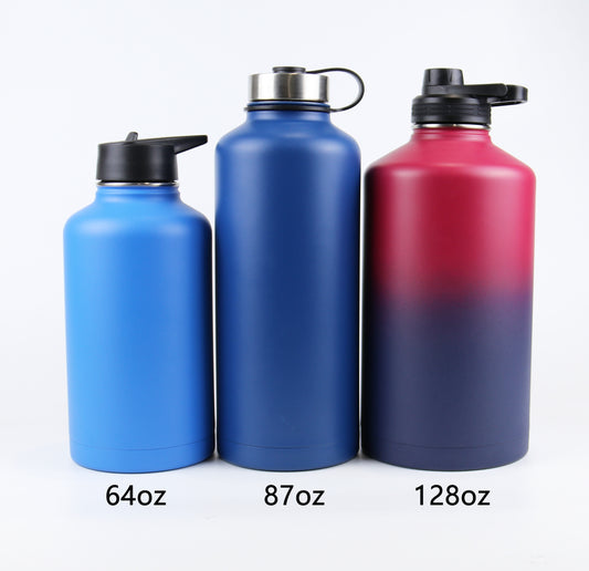 stainless steel flask, cup, bottle, mug with lid and insulated